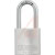 ABUS USA - 72HB/40-40 SLVR - KA Shackle .25D 1.56H .81W Silver 1.5inW 3.41in H Aluminum Body Padlock|70566821 | ChuangWei Electronics