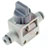 SMC Corporation - VHK2-04F-04F - 0 - +60degC PBT Grey Rotary Knob Pneumatic Manual Control Valve|70401349 | ChuangWei Electronics