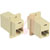 L-com Connectivity - ECF504-8SK - Ivory Straight RJ45 Modular Coupler|70126095 | ChuangWei Electronics