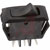 Carling Technologies - RC911-RB-B-0-N - QC 125VAC 16A No Legend Non-Illum Black Matte ON-OFF-ON SPDT Rocker Switch|70131592 | ChuangWei Electronics