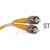 Quest Technology International, Inc. - NFO-STST-S9DX-5M - ST-ST 5M DUPLEX SINGLE MODE FIBER OPTIC PATCH CORD|70121409 | ChuangWei Electronics