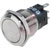 EAO - 82-4153.2000 - Gold 16mm Mnt SS Flush 5A 250VAC SPDT Switch, Pushbtn|70592819 | ChuangWei Electronics