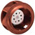 ebm-papst - RER133-41/18/2TDLOU - Leadwires 4000RPM 69dBA 30.1W 211.9CFM 133x91mm 48VDC IP68 Centrifugal Blower|70739146 | ChuangWei Electronics