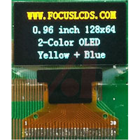 Focus Display Solutions FDS128X64(26.7X31.26)TFP-OG-YBP03-NNLAD1