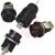 Amphenol Pcd - RJFRB6 - black rj45 ethernet reverse bayonet composite plug plastic circular connector|70026546 | ChuangWei Electronics