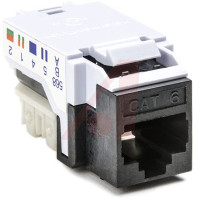 HellermannTyton RJ45FC6-BLK