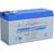 Power-Sonic - PS-1290 - SLA Quick Disconnect: 0.25 9Ah 12VDC Lead Acid Rectangular Rechargeable Battery|70115701 | ChuangWei Electronics